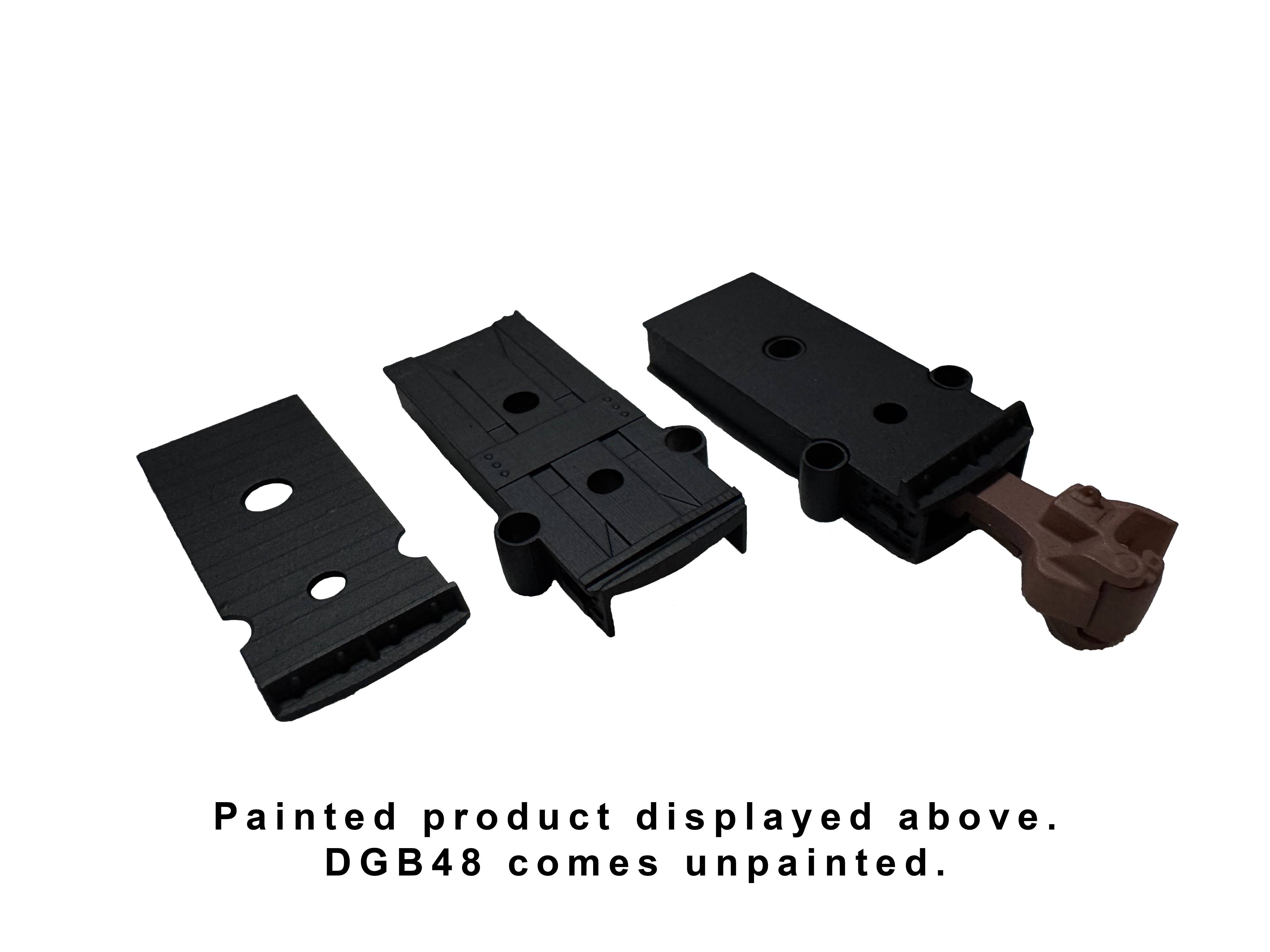 O scale draft gear box